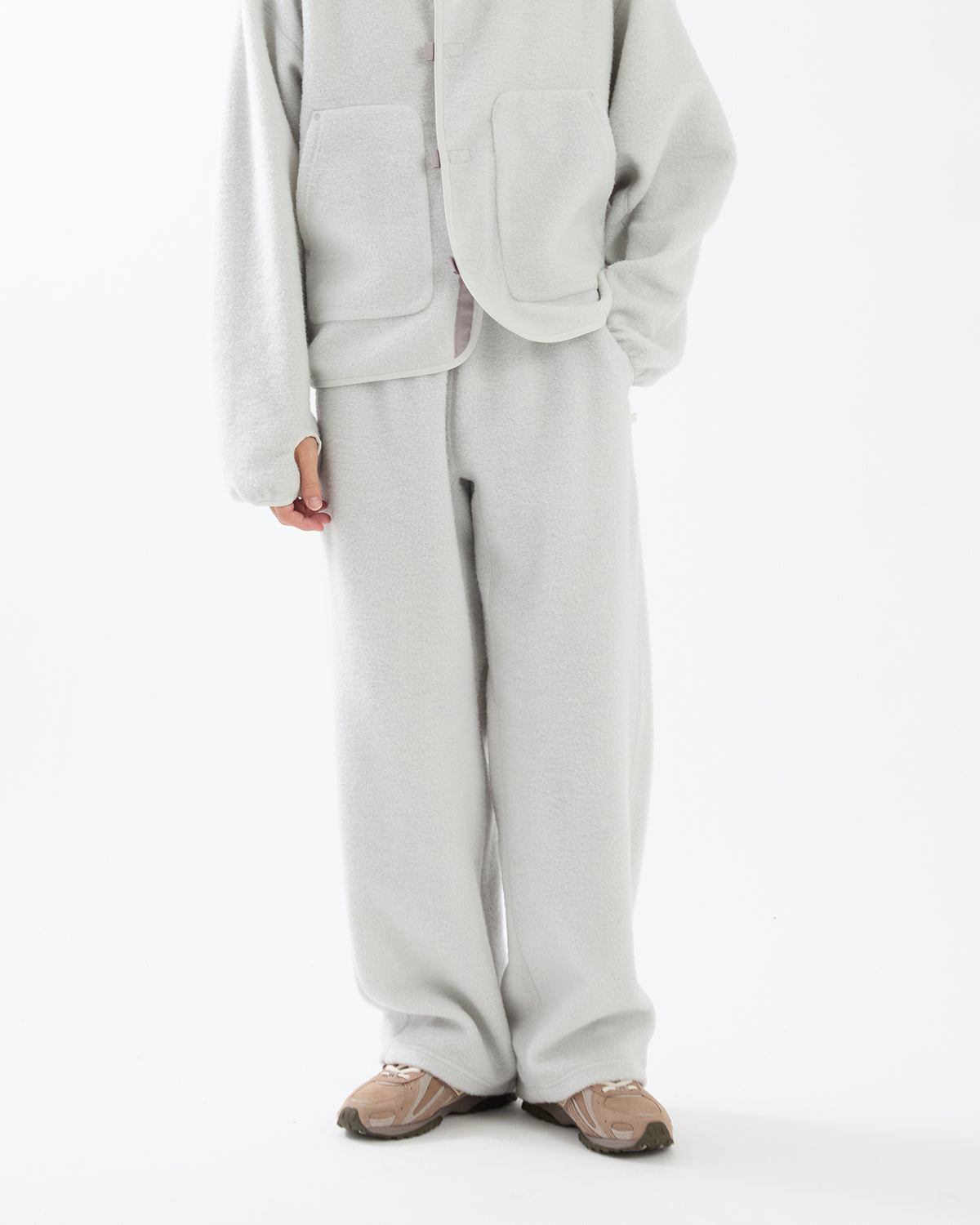 WOOL FLEECE JOGGERS