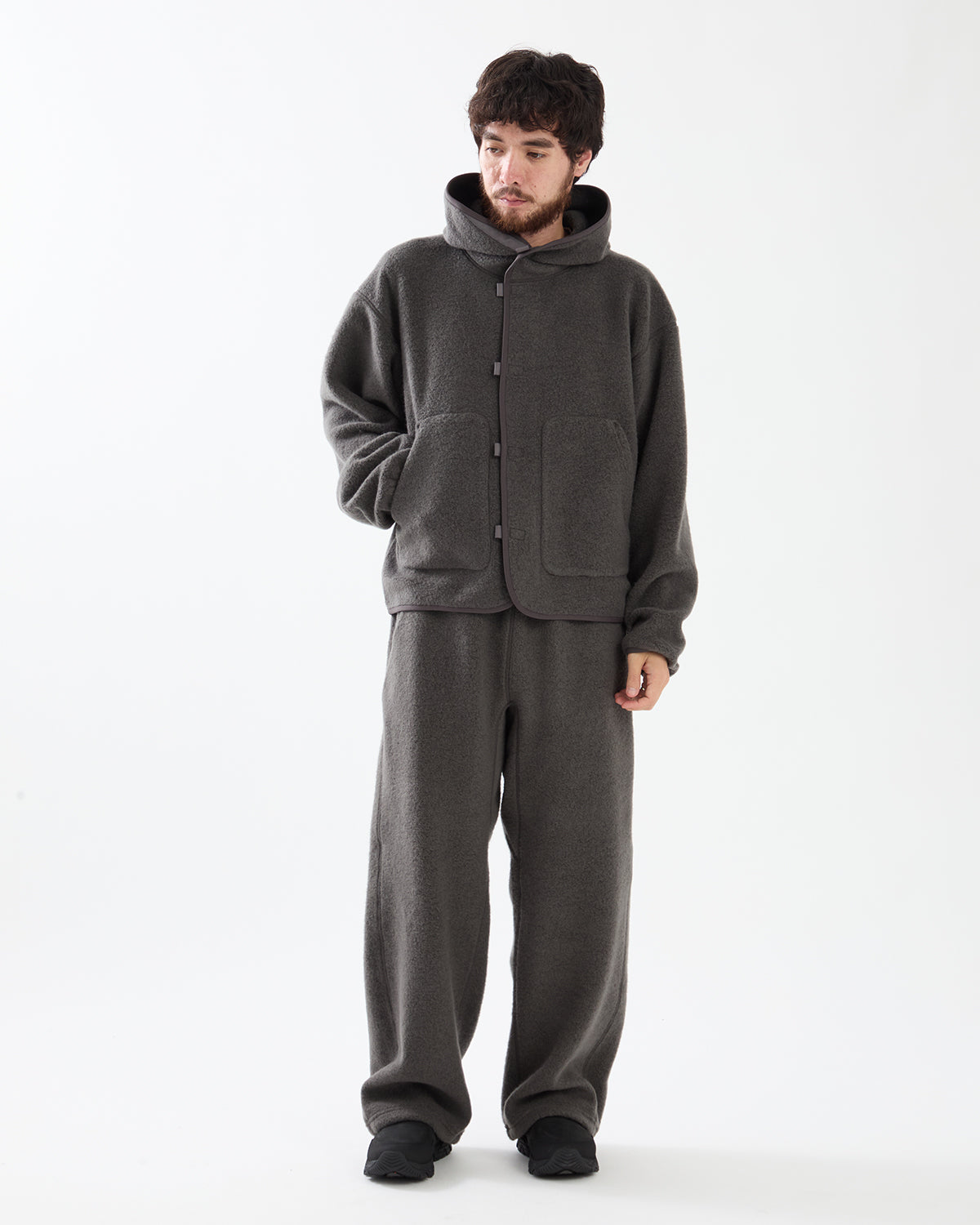 WOOL FLEECE JOGGERS
