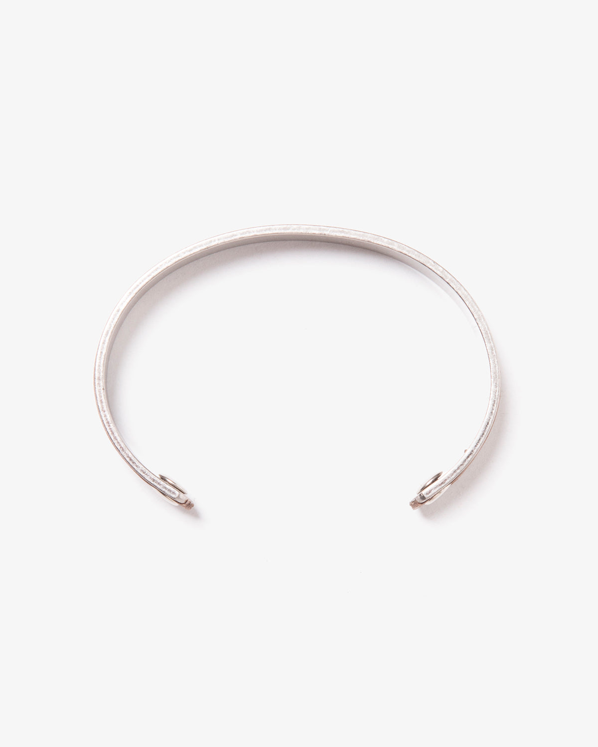 BRASS BRACELET NARROW with COW LEATHER