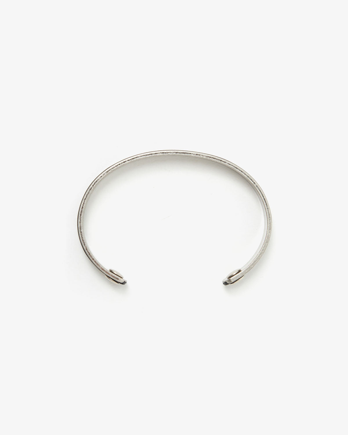 BRASS BRACELET NARROW with COW LEATHER