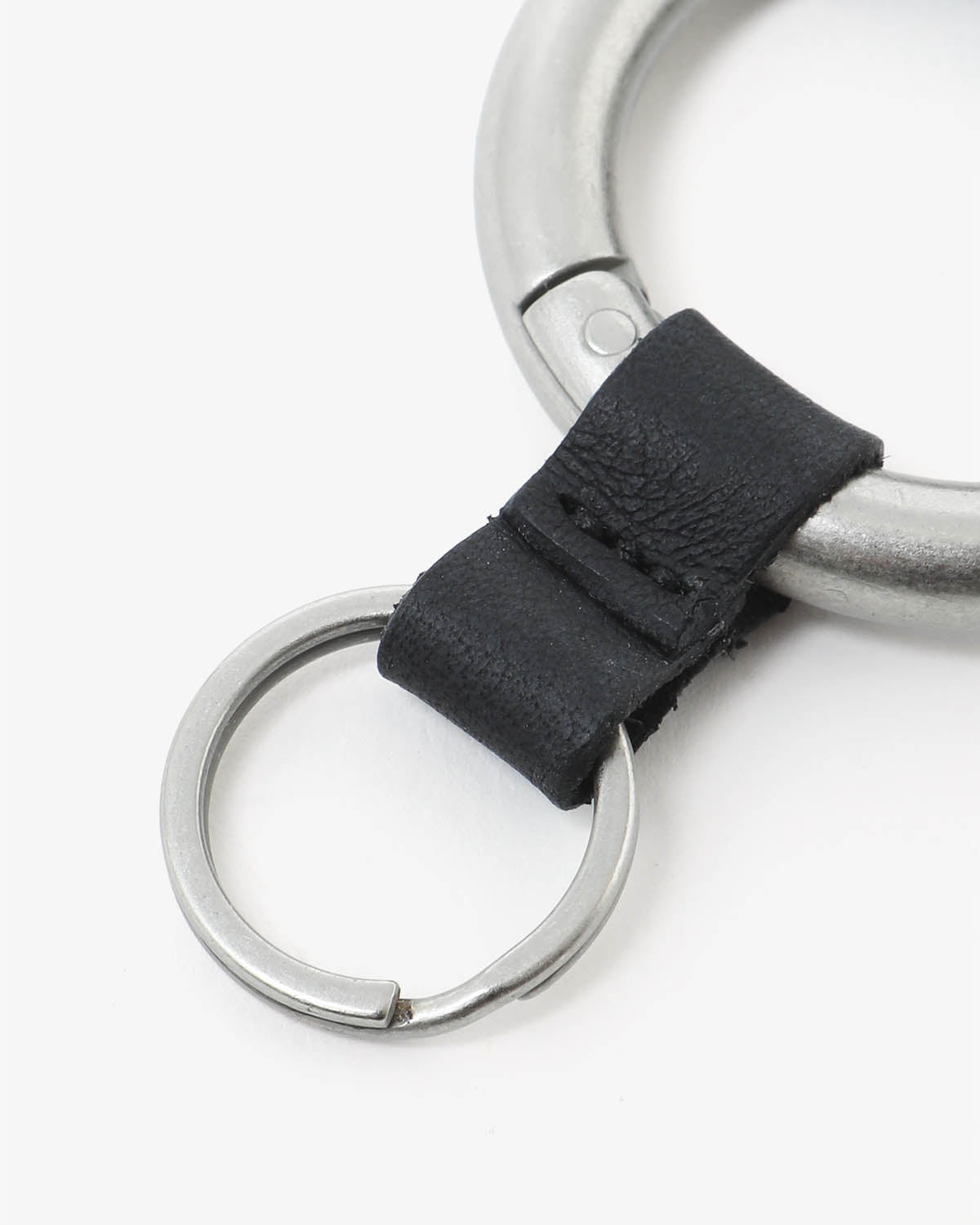 ROUND KEY RING with COW LEATHER for CITY COUNTRY CITY