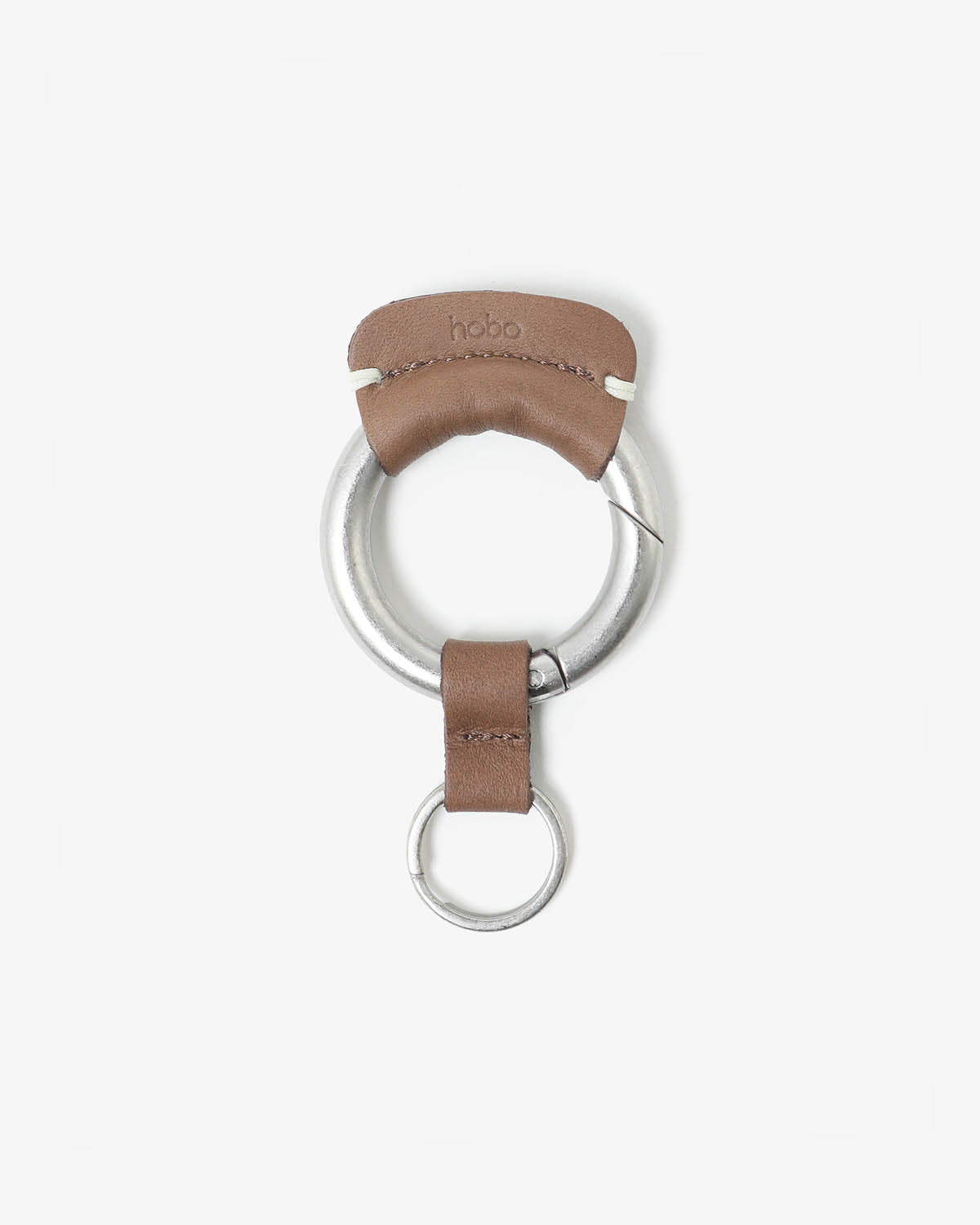 ROUND KEY RING with COW LEATHER for CITY COUNTRY CITY