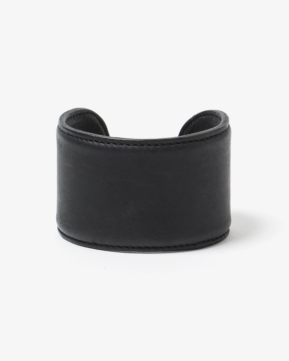 BANGLE WIDE COW LEATHER