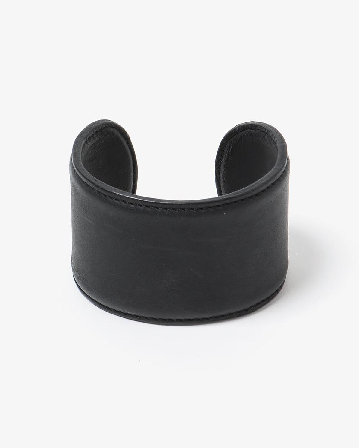 BANGLE WIDE COW LEATHER