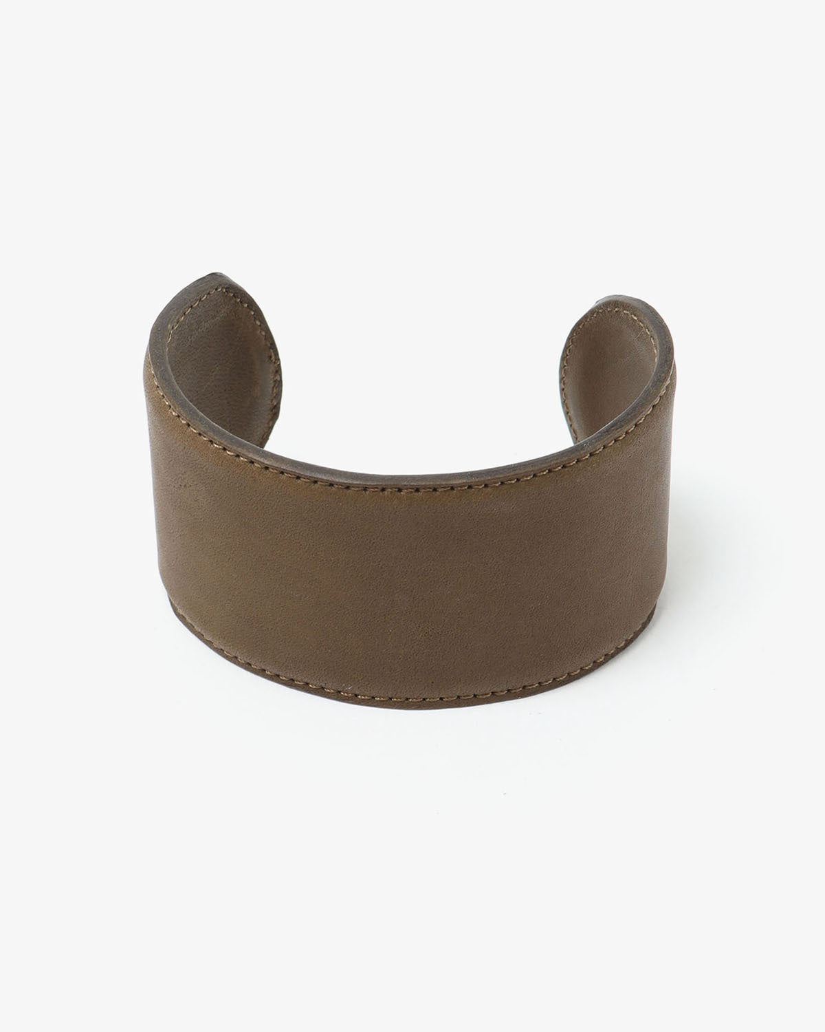 BANGLE WIDE COW LEATHER