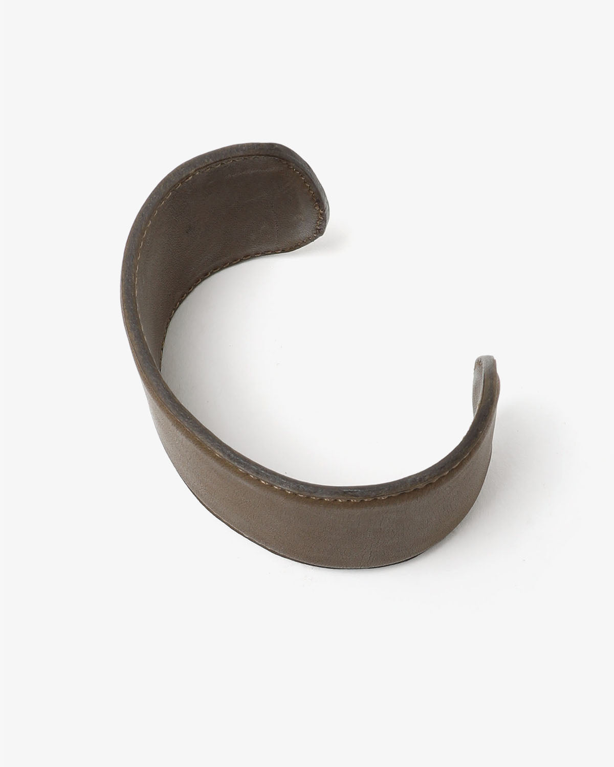 BANGLE WIDE COW LEATHER