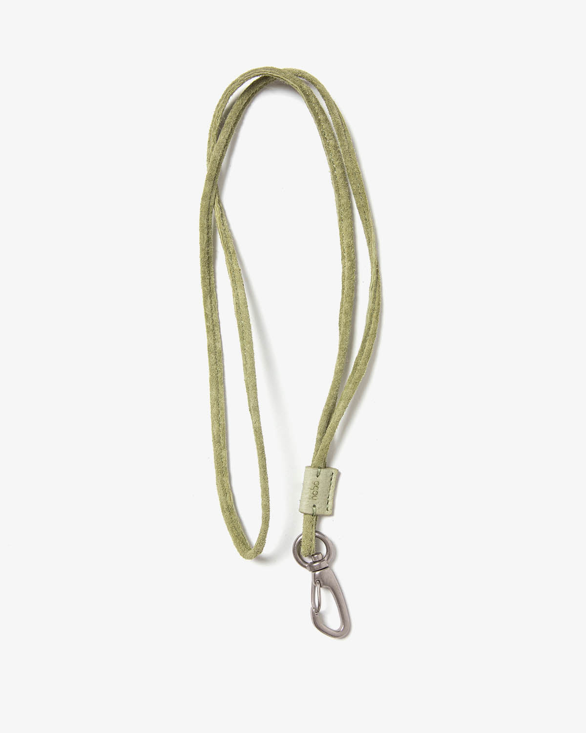 STRAP KEY RING SHORT with PIG SUEDE