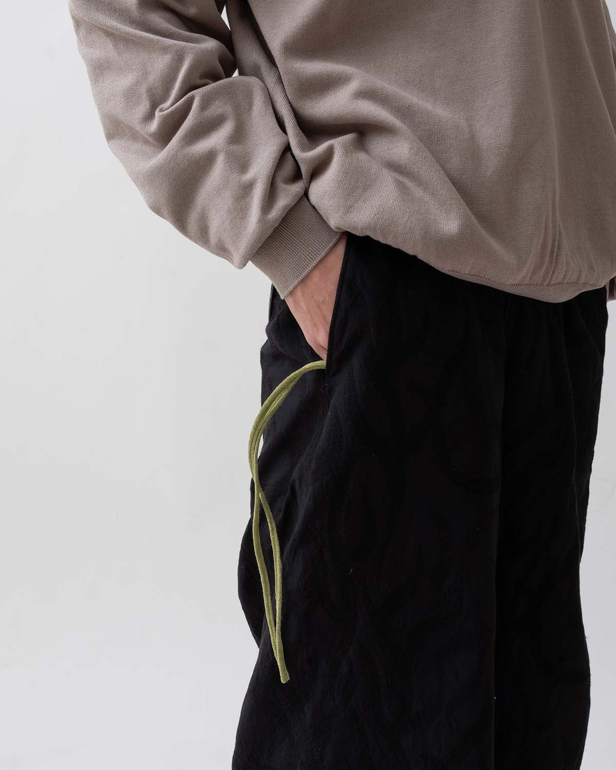 STRAP KEY RING SHORT with PIG SUEDE