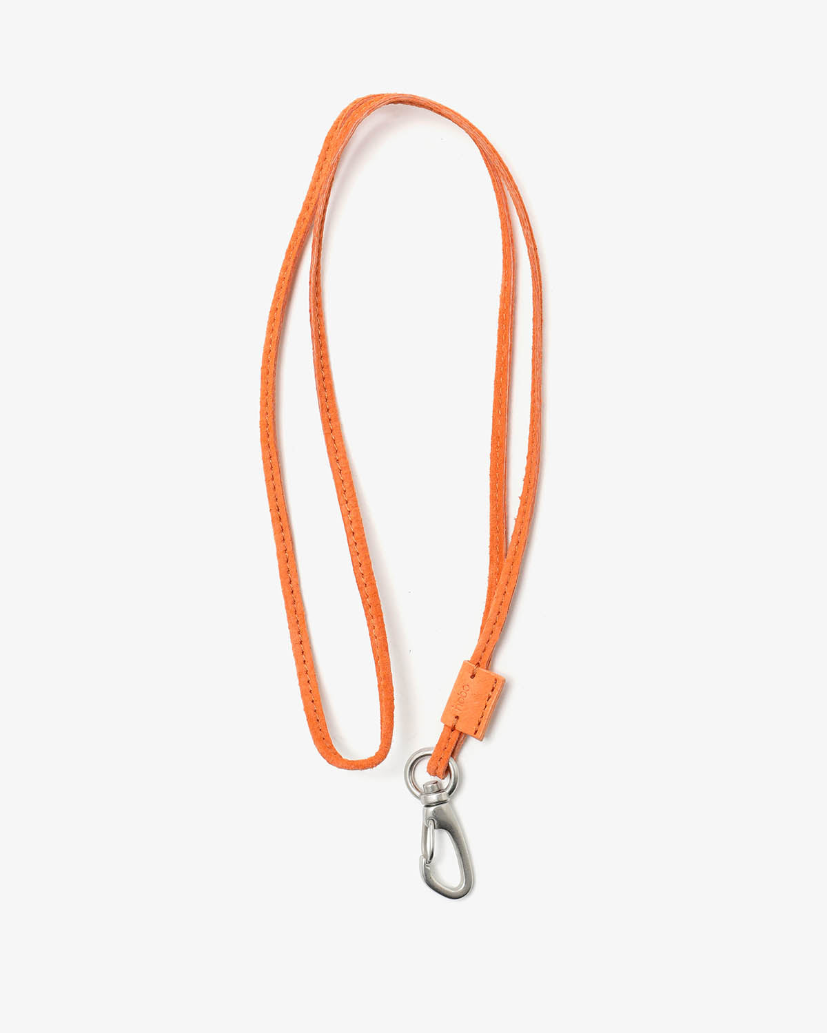 STRAP KEY RING LONG with PIG SUEDE