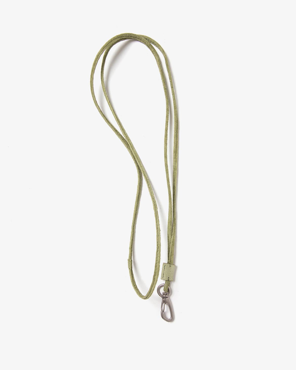 STRAP KEY RING LONG with PIG SUEDE