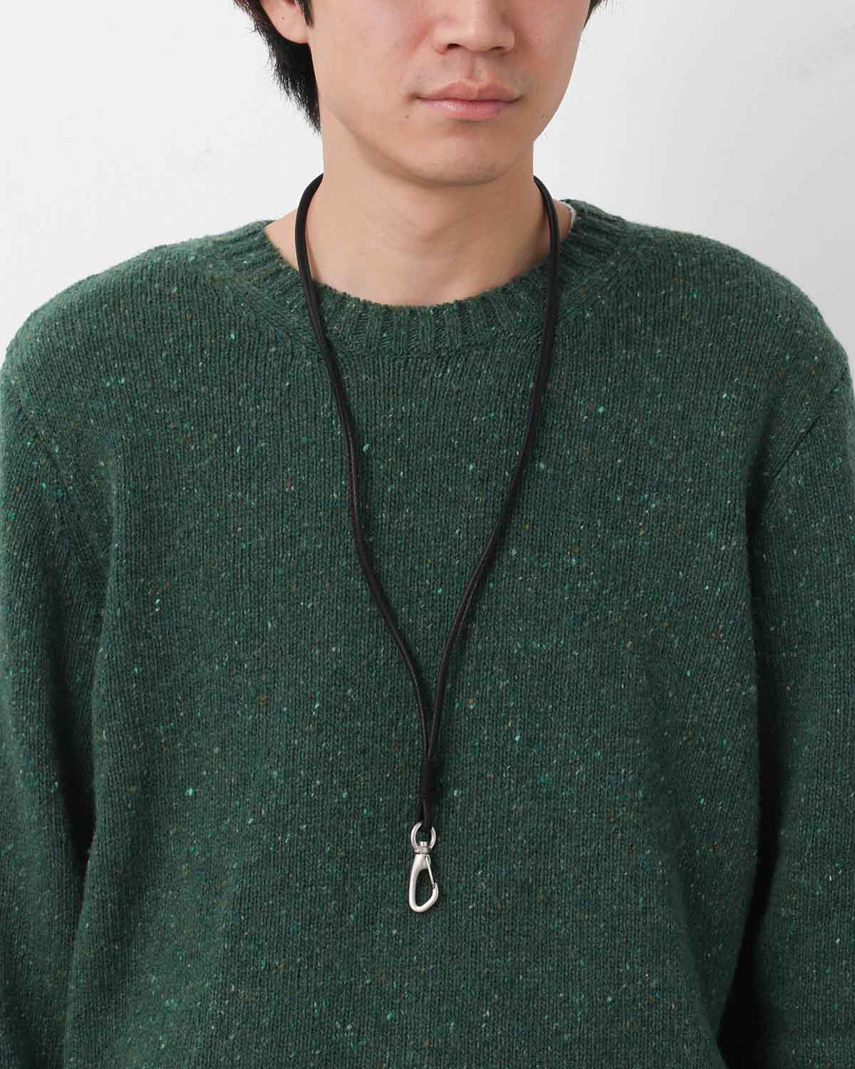 STRAP KEY RING SHORT with DEER LEATHER