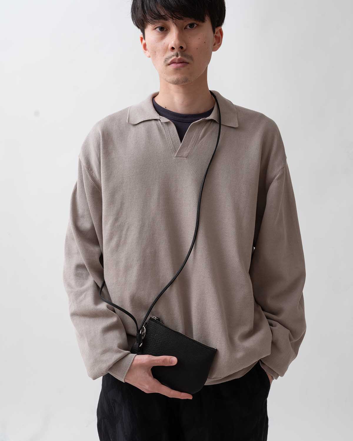 STRAP KEY RING LONG with DEER LEATHER