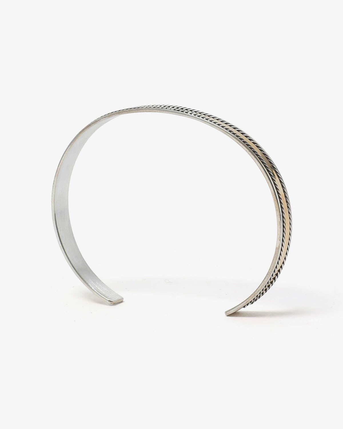 ROPE BRACELET 925 SILVER with BRASS