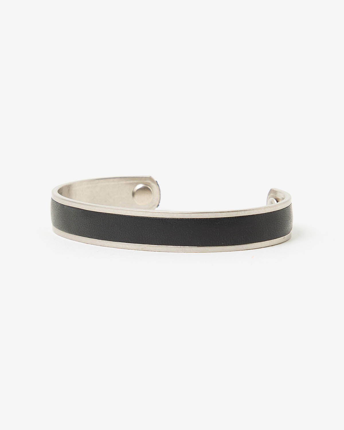 BRASS BRACELET NARROW with HORSE LEATHER