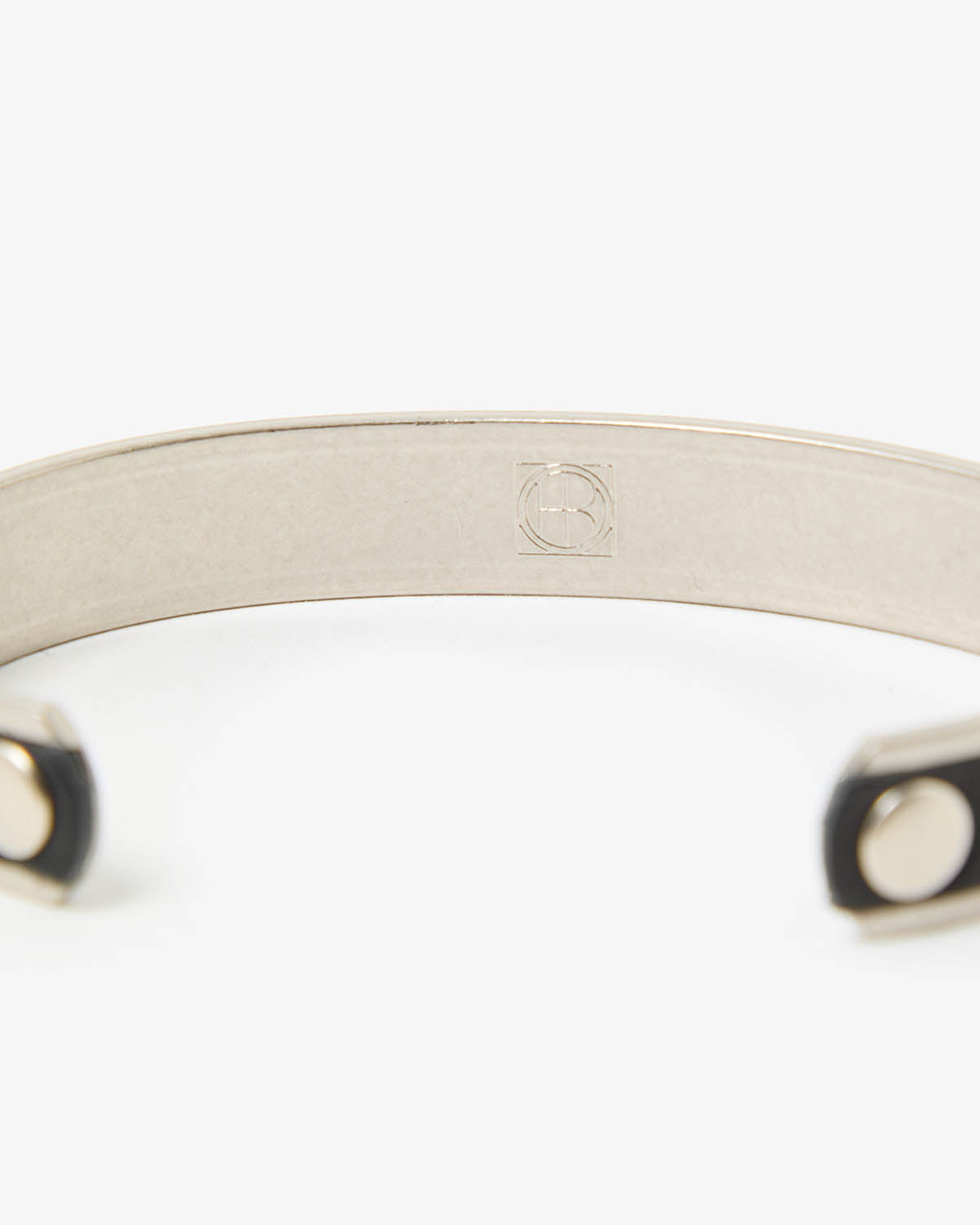 BRASS BRACELET NARROW with HORSE LEATHER
