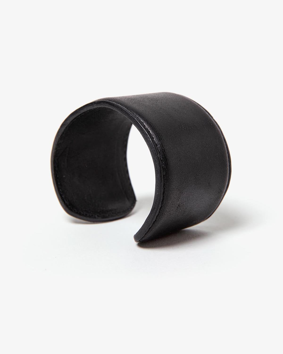 BANGLE WIDE HORSE LEATHER