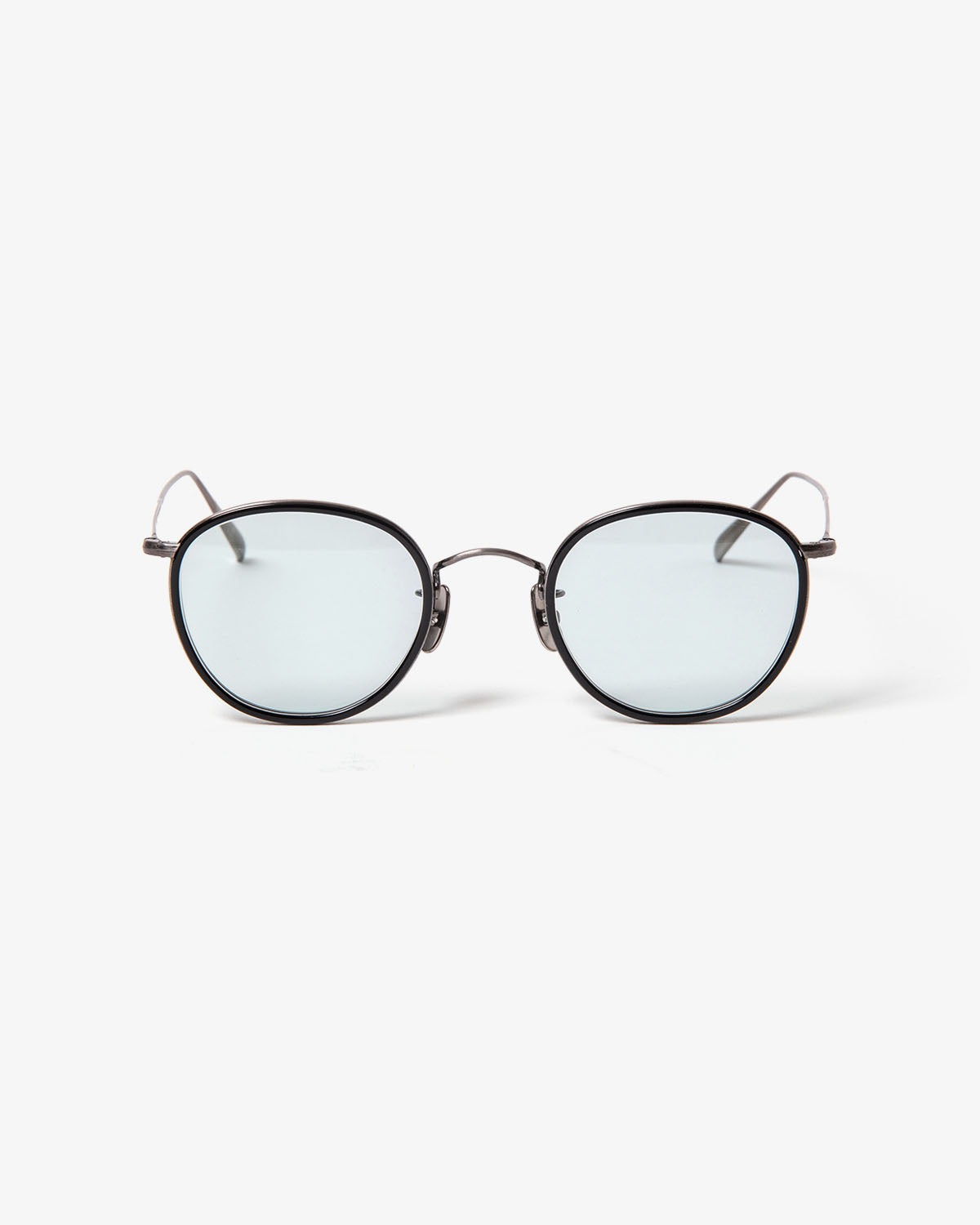 ROUND FRAME SUNGLASSES TITANIUM by KANEKO OPTICAL