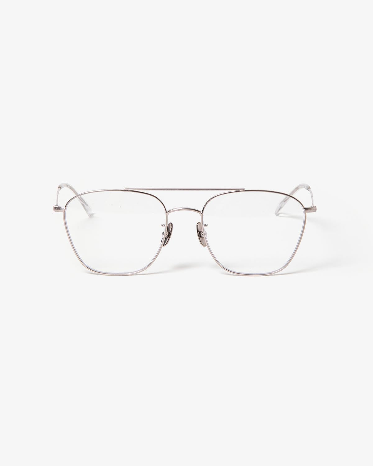 BRIDGE FRAME SUNGLASSES TITANIUM by KANEKO OPTICAL