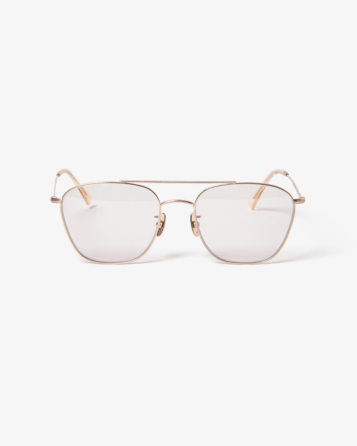 BRIDGE FRAME SUNGLASSES TITANIUM by KANEKO OPTICAL