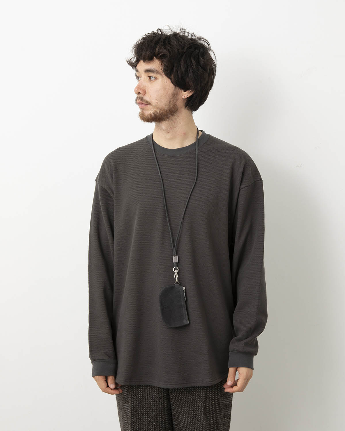 STRAP KEY RING PIG SUEDE