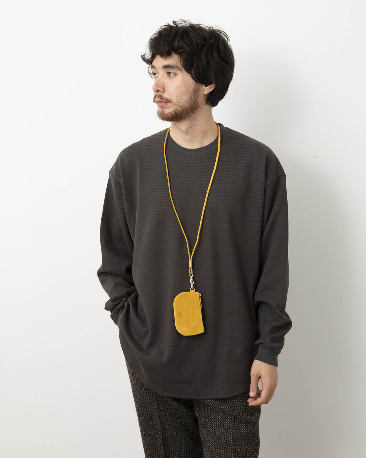 STRAP KEY RING PIG SUEDE