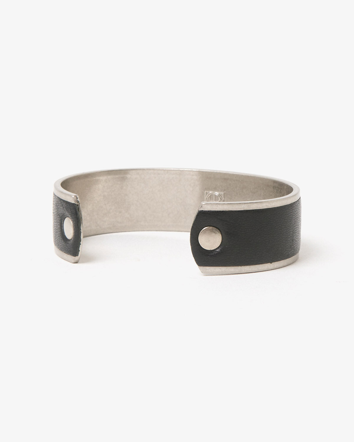 BRASS BRACELET WIDE with HORSE LEATHER