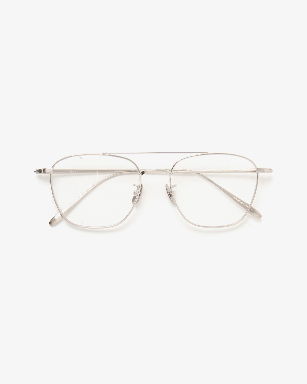 BRIDGE FRAME SUNGLASSES TITANIUM by KANEKO OPTICAL