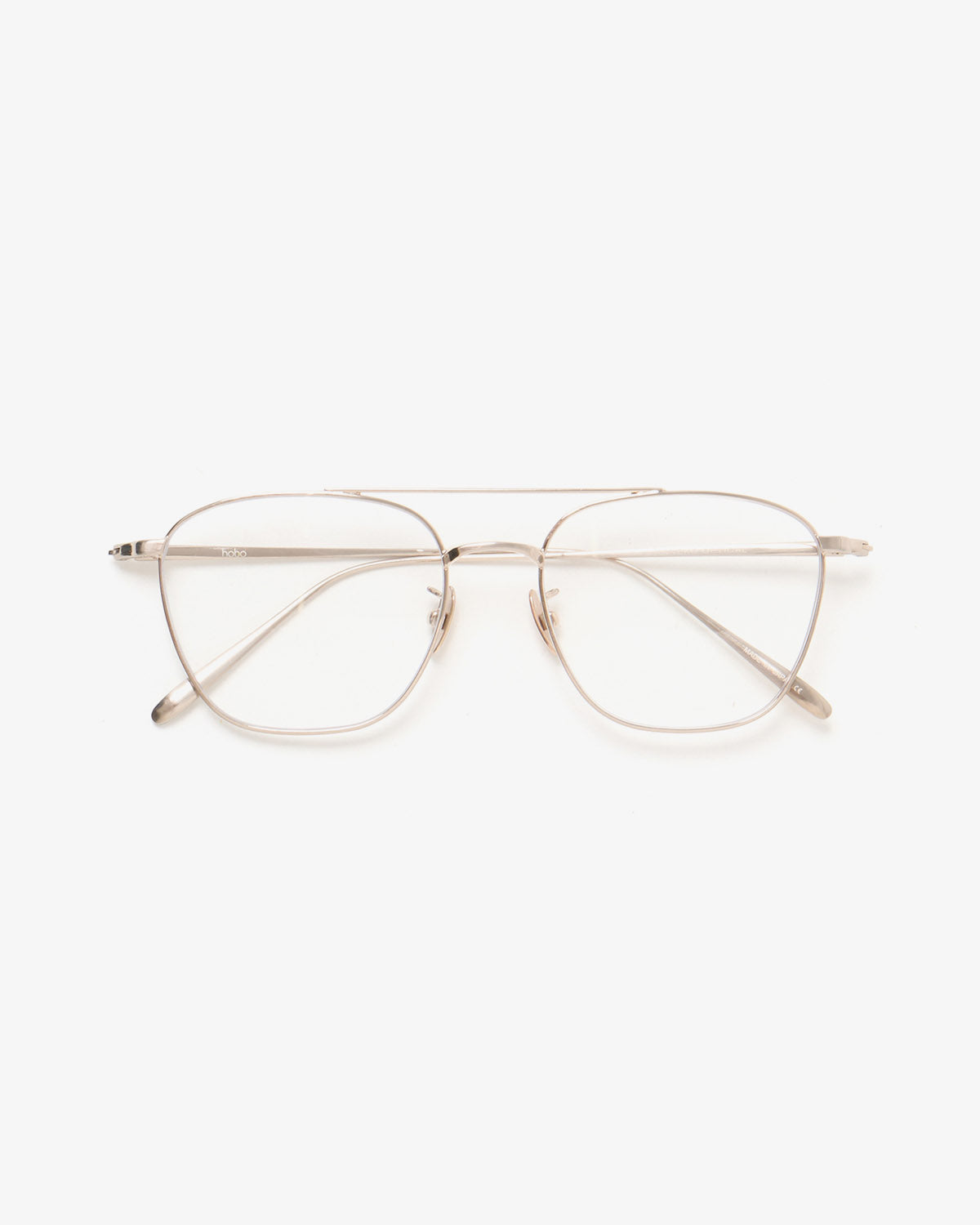 BRIDGE FRAME SUNGLASSES TITANIUM by KANEKO OPTICAL
