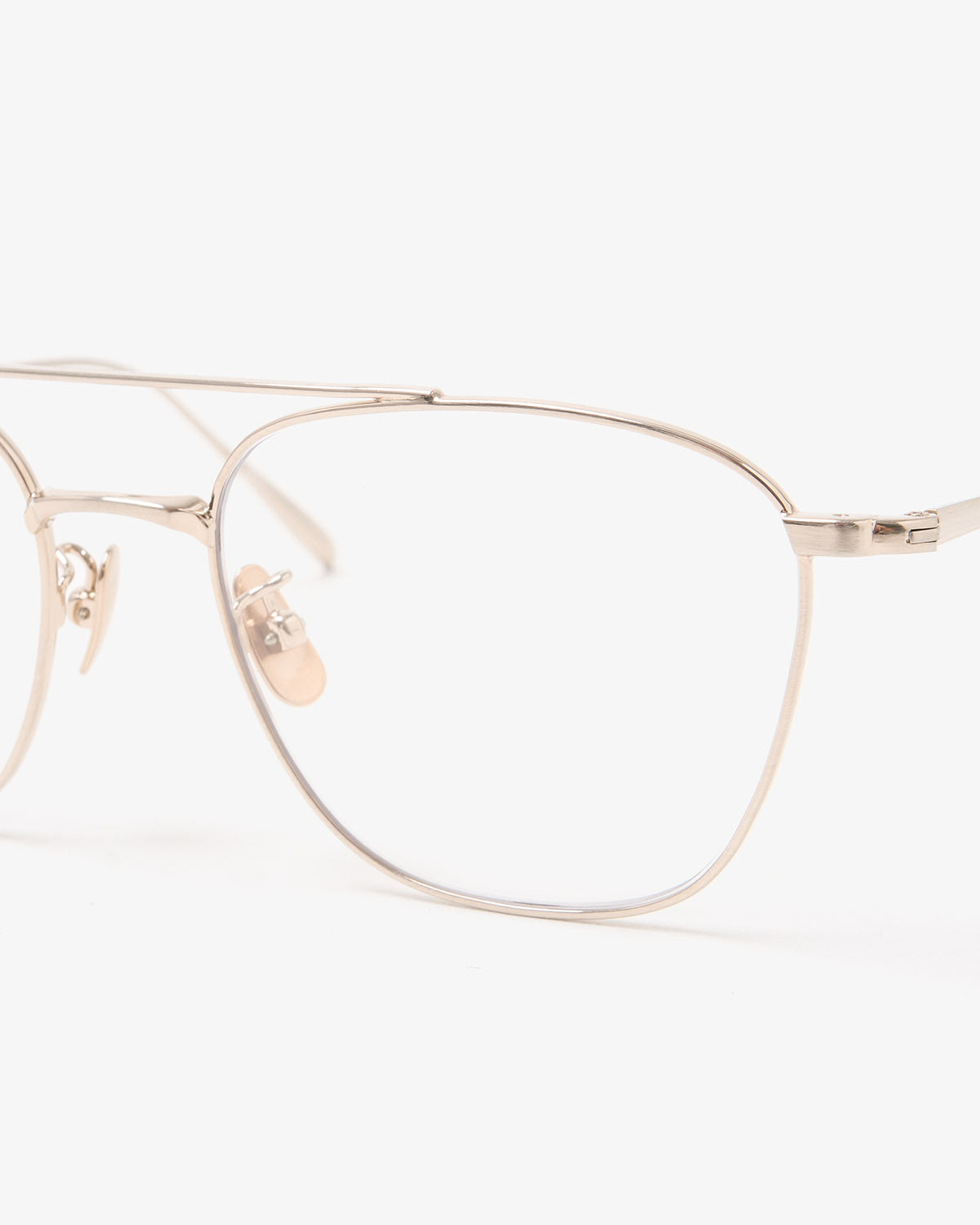 BRIDGE FRAME SUNGLASSES TITANIUM by KANEKO OPTICAL