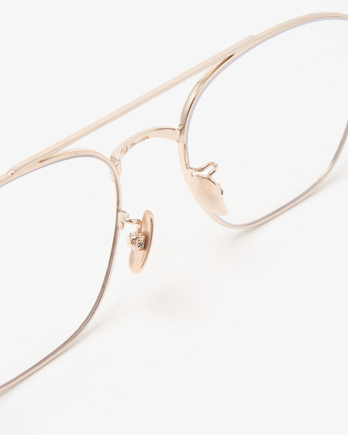 BRIDGE FRAME SUNGLASSES TITANIUM by KANEKO OPTICAL