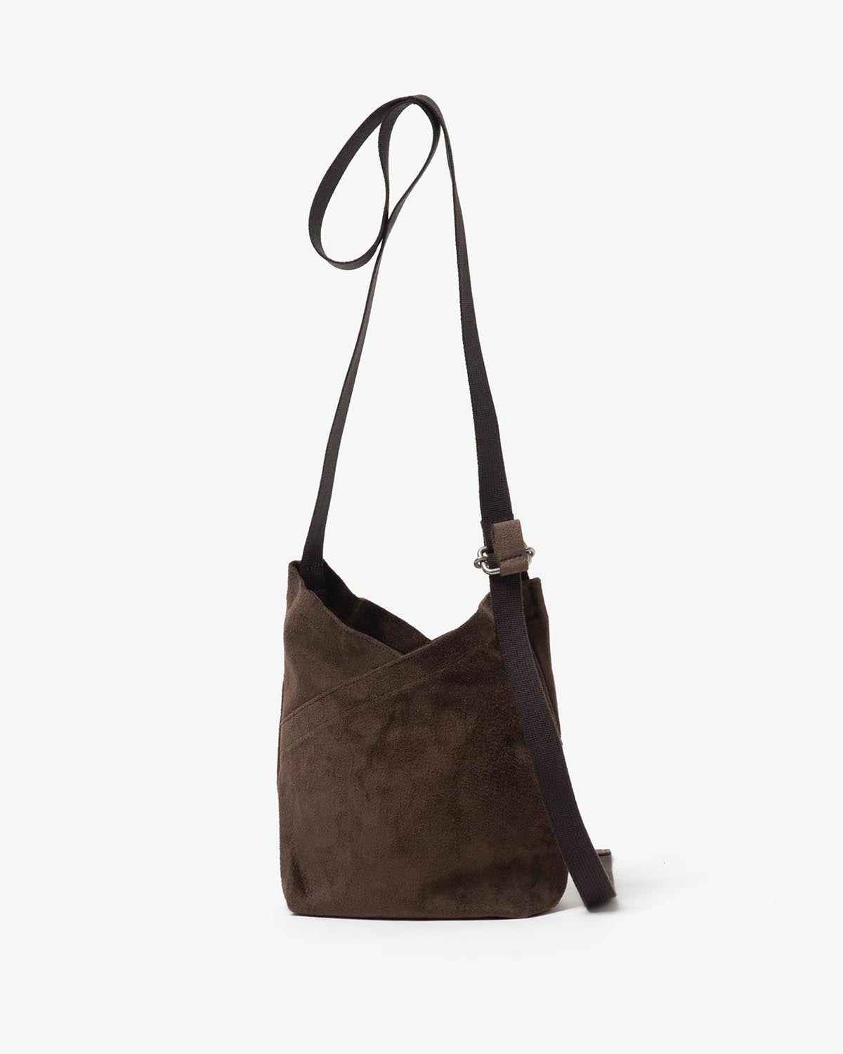 AZUMA SHOULDER BAG S PIG SUEDE