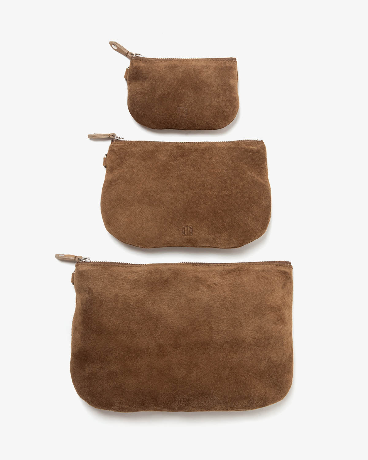 UTILITY CASE M PIG SUEDE