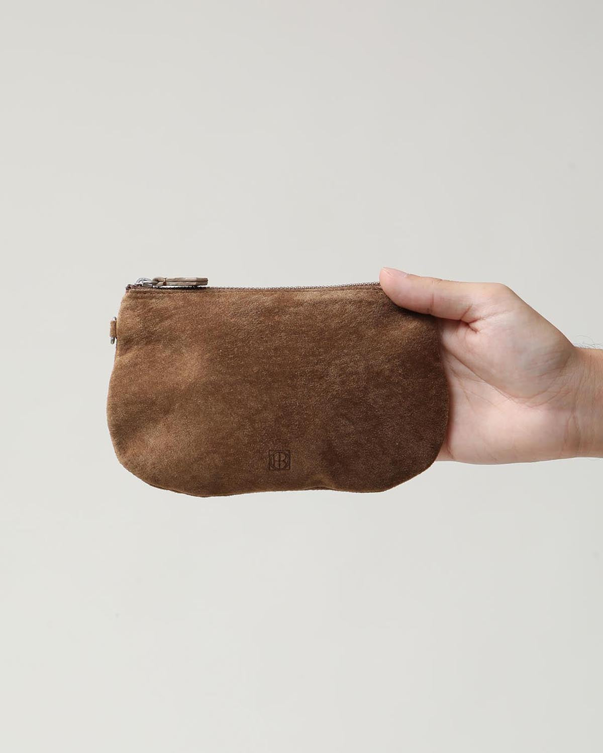 UTILITY CASE M PIG SUEDE