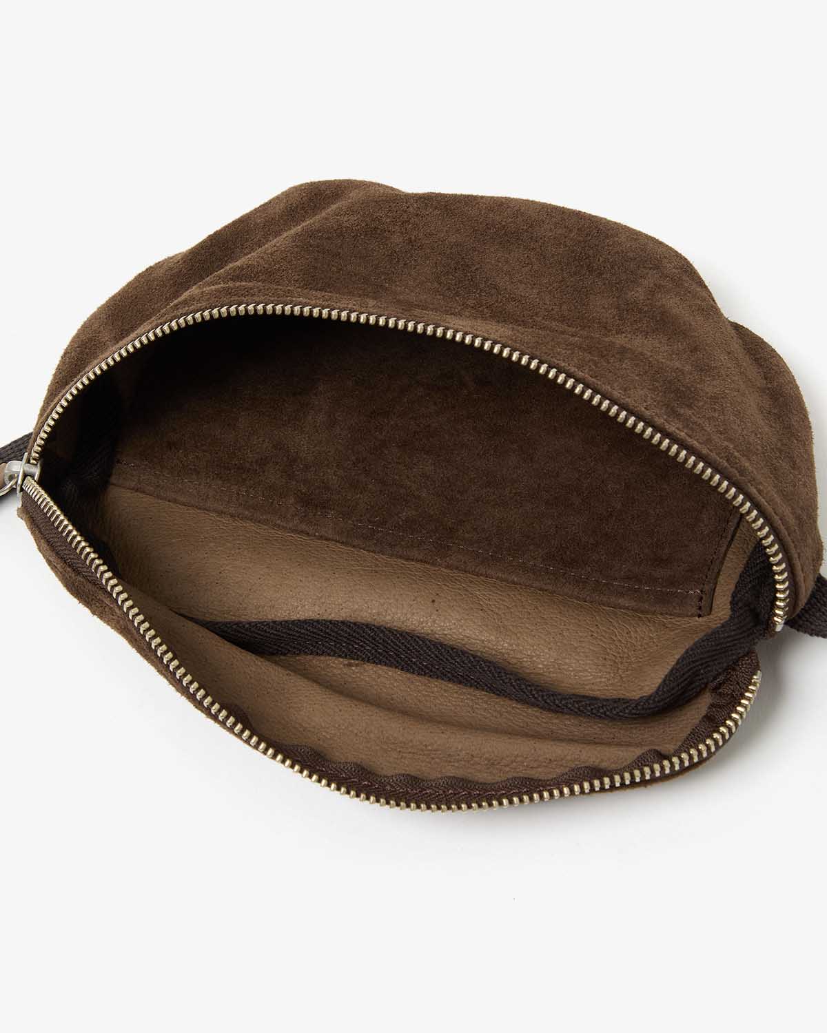 WAIST POUCH PIG SUEDE