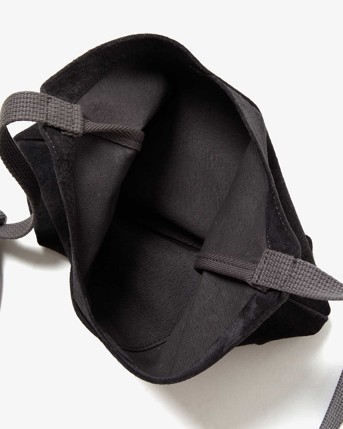 AZUMA SHOULDER BAG S PIG SUEDE