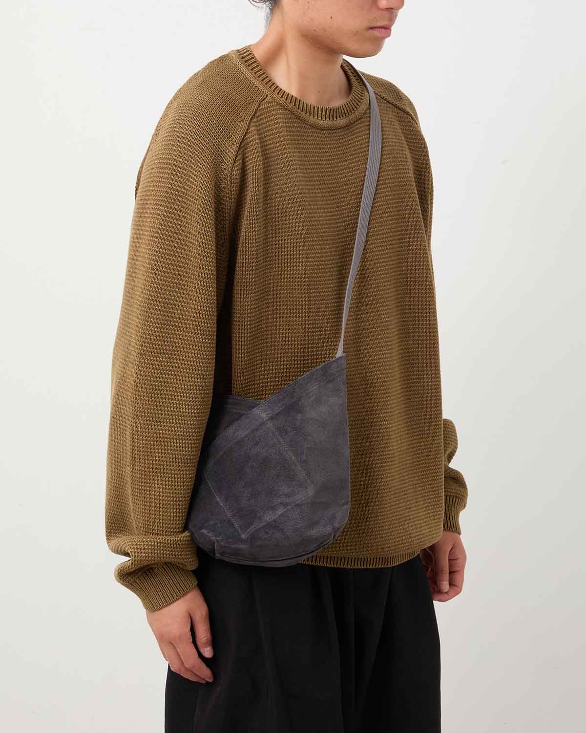 AZUMA SHOULDER BAG S PIG SUEDE