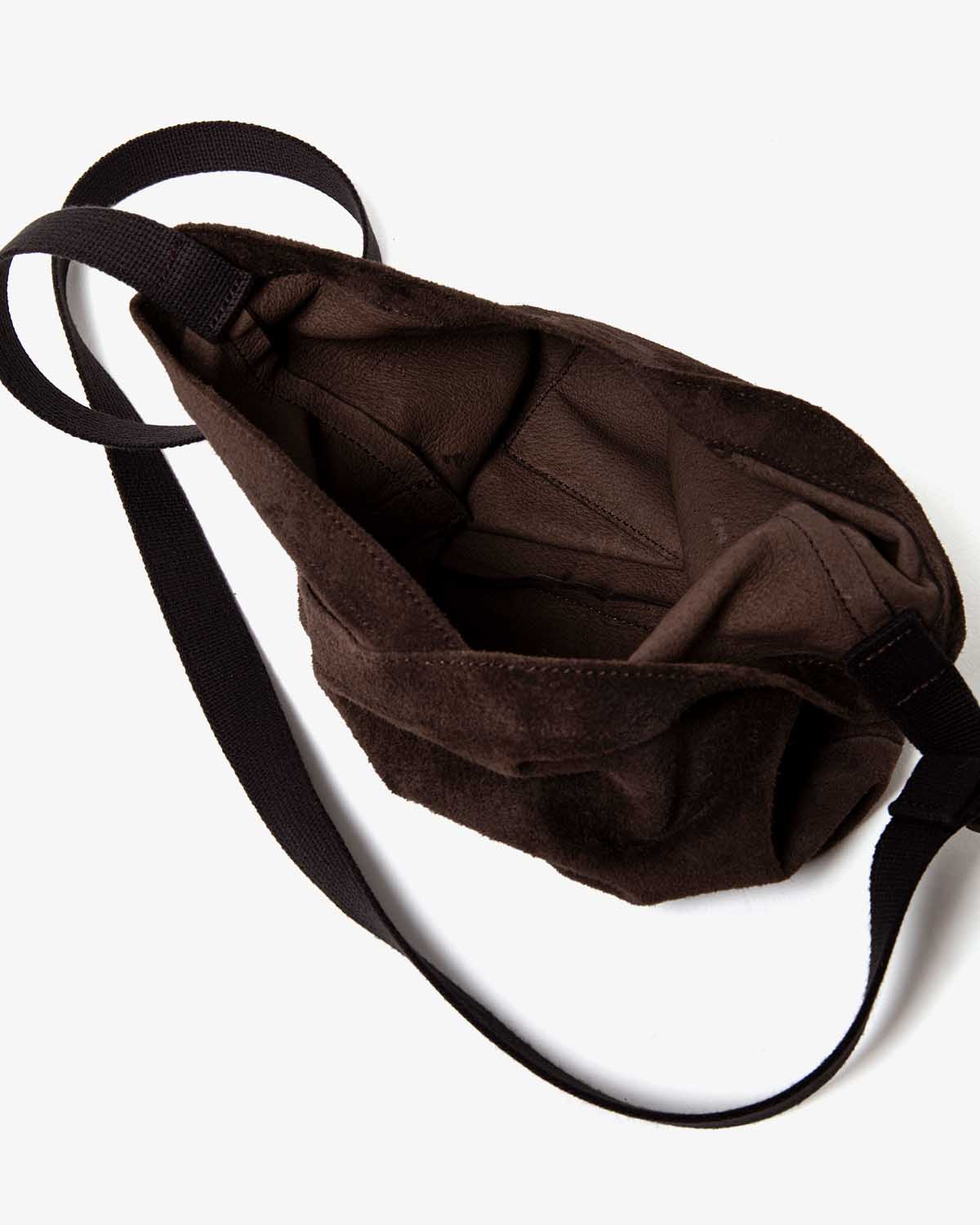 AZUMA SHOULDER BAG S PIG SUEDE