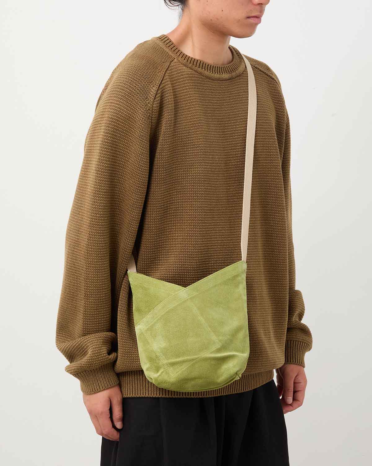AZUMA SHOULDER BAG S PIG SUEDE