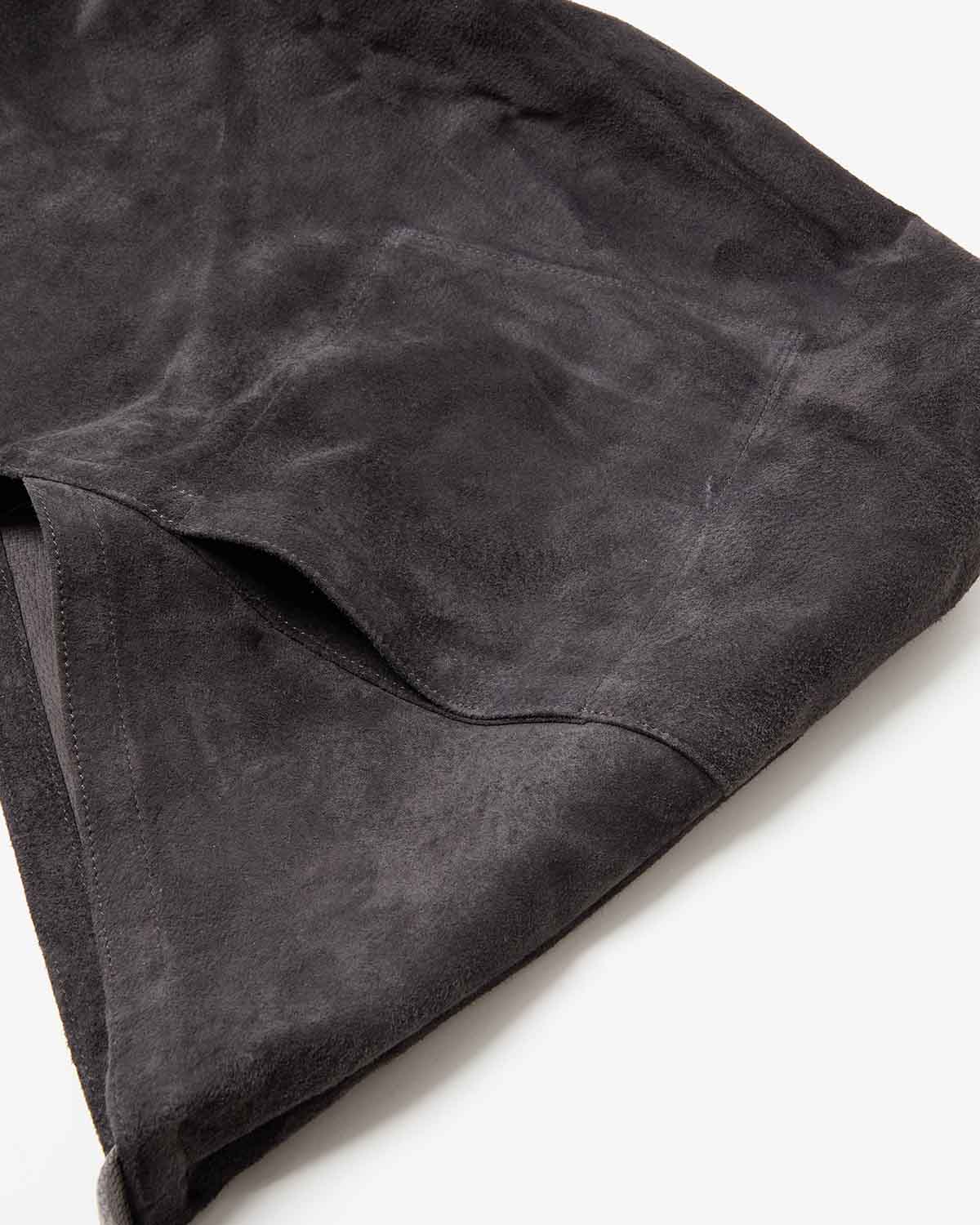 AZUMA SHOULDER BAG M PIG SUEDE