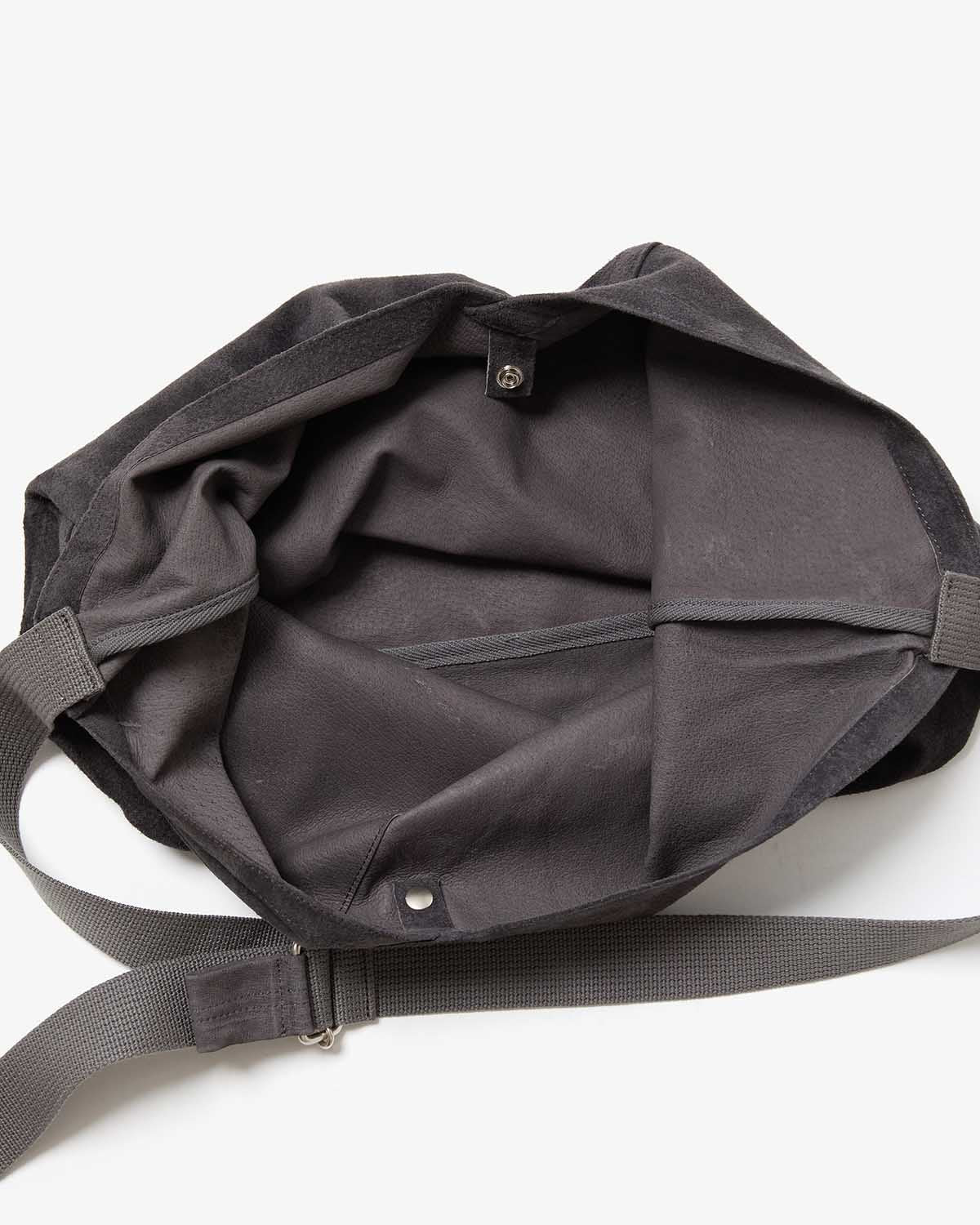 AZUMA SHOULDER BAG M PIG SUEDE