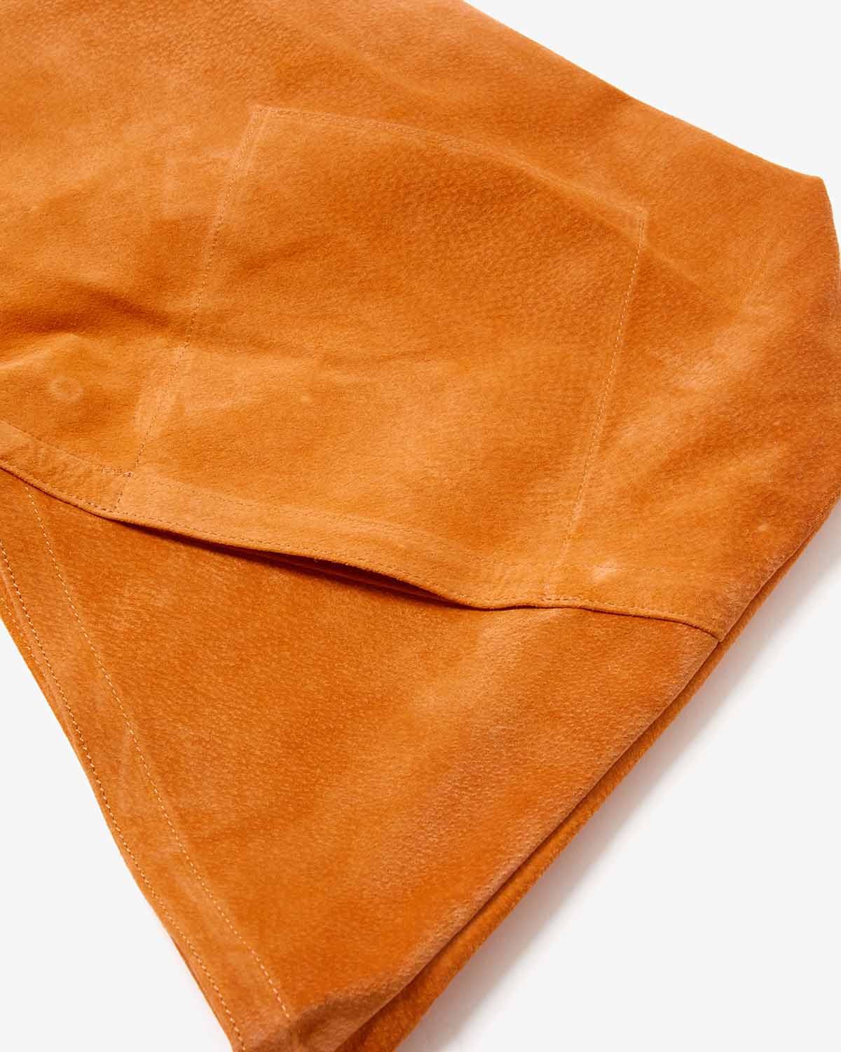 AZUMA SHOULDER BAG M PIG SUEDE