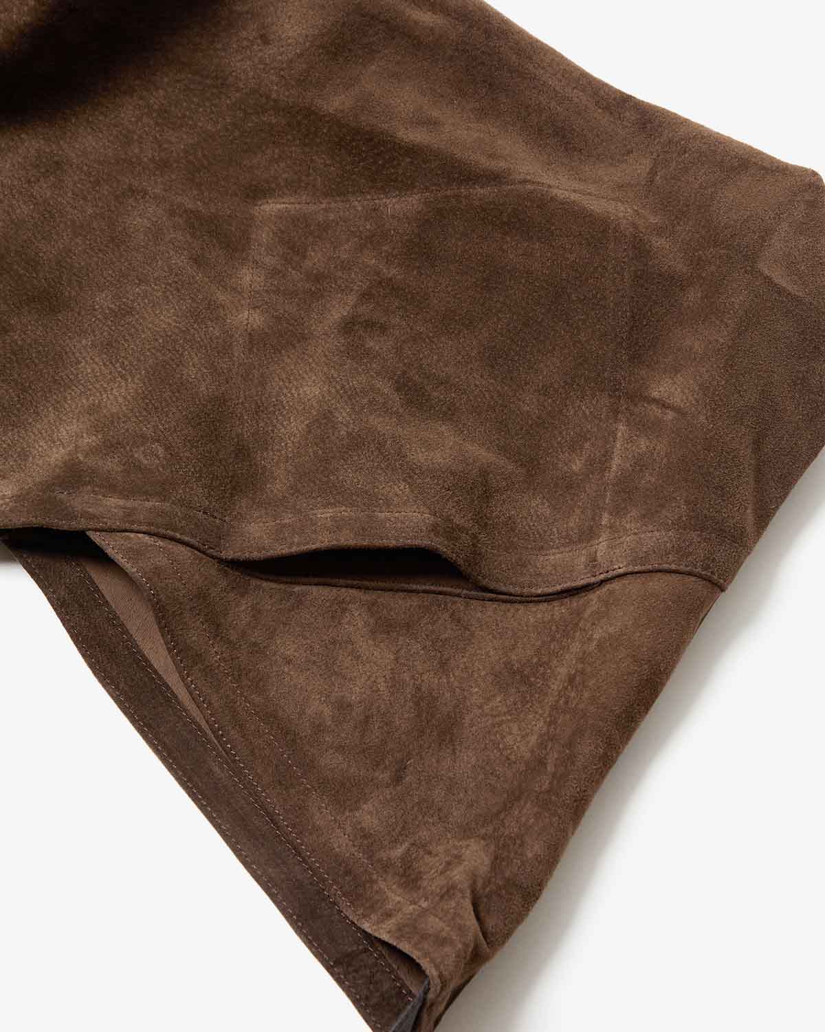 AZUMA SHOULDER BAG M PIG SUEDE