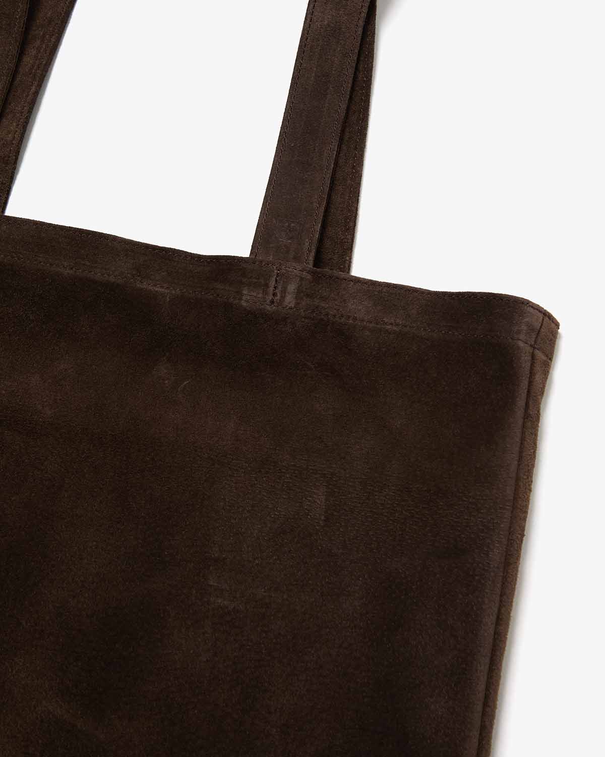 STROLL TOTE BAG PIG SUEDE