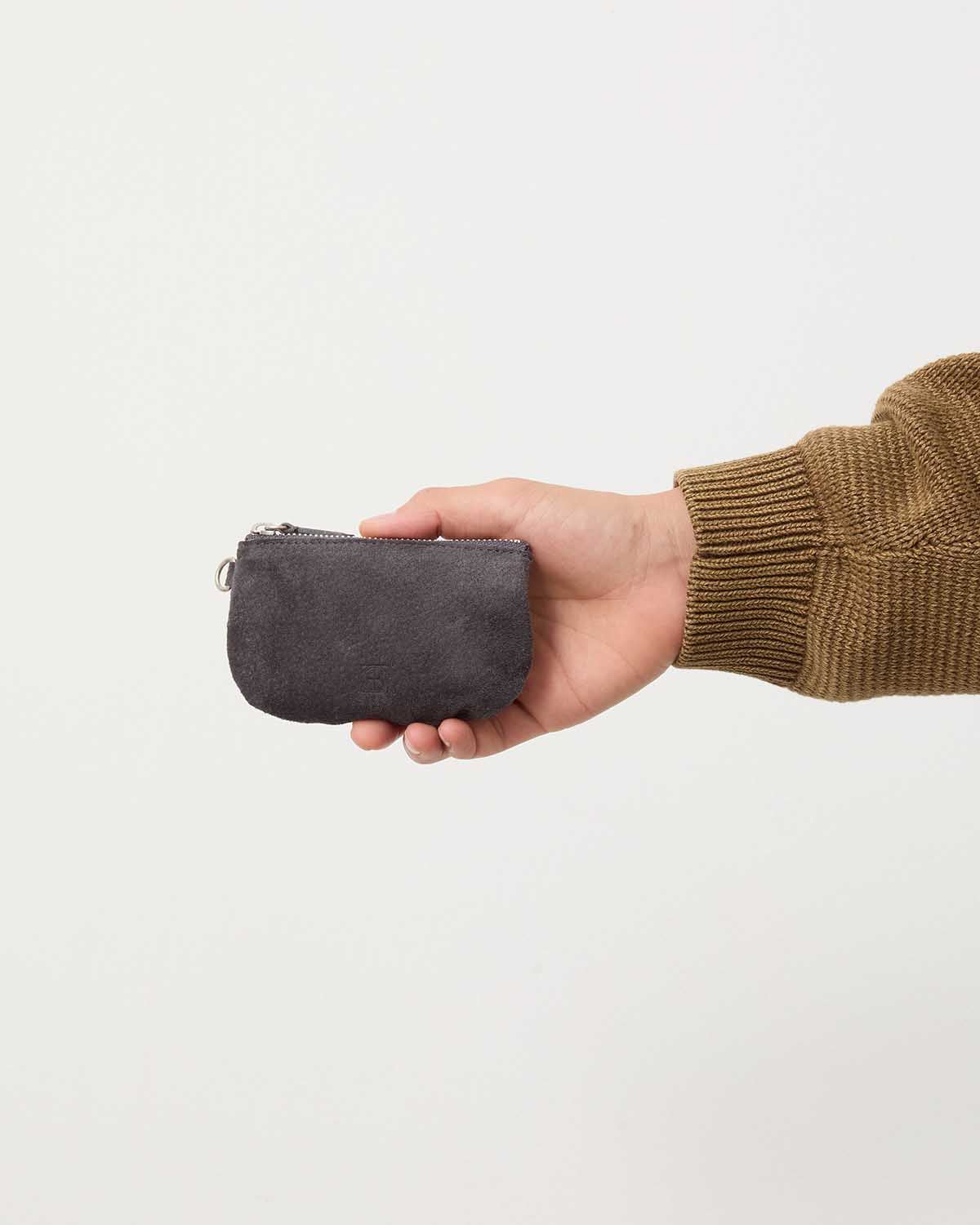 UTILITY CASE S PIG SUEDE