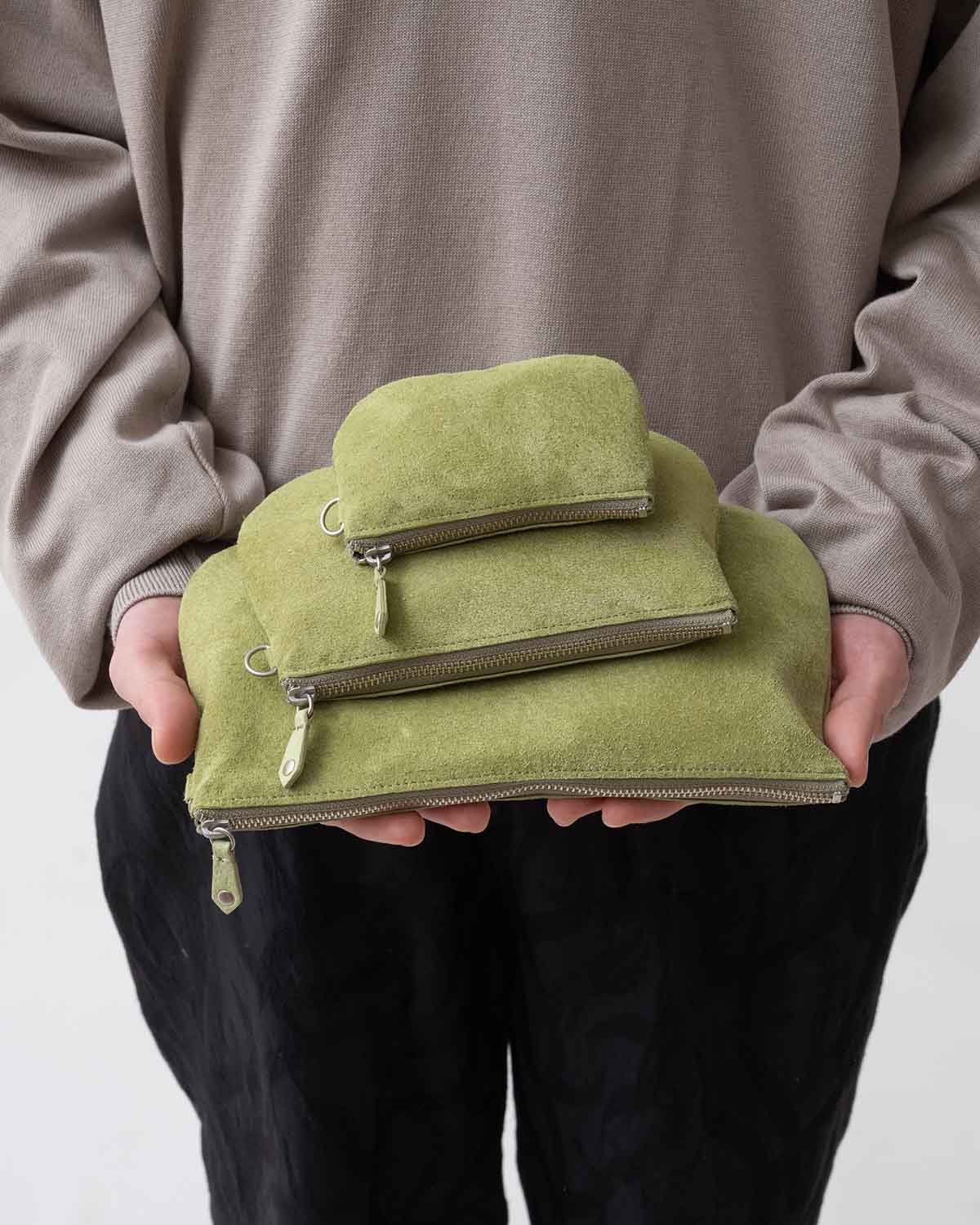 UTILITY CASE S PIG SUEDE