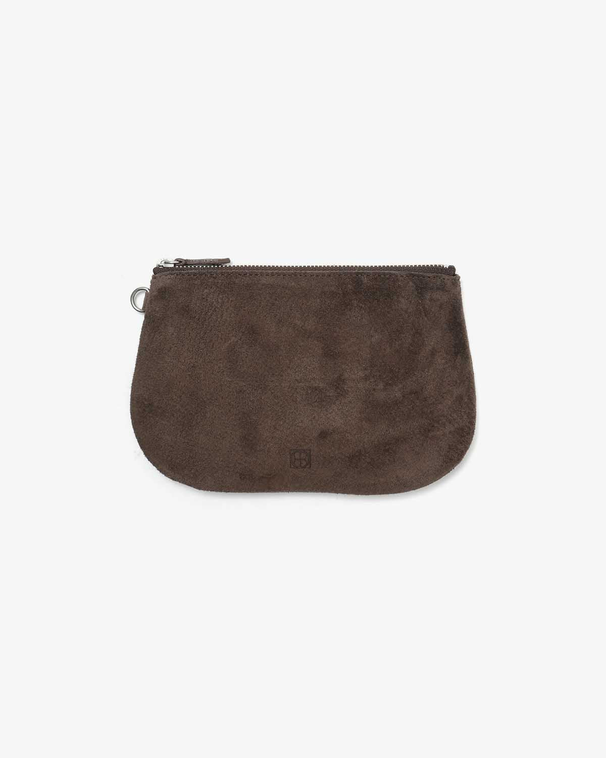 UTILITY CASE M PIG SUEDE