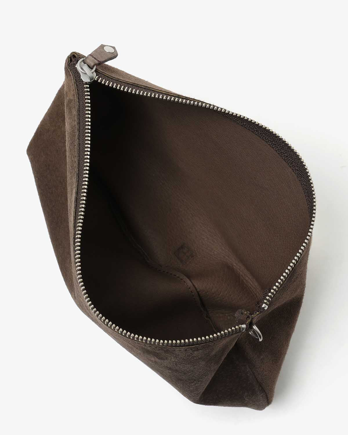 UTILITY CASE L PIG SUEDE