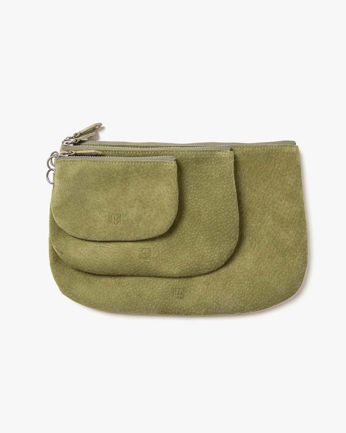 UTILITY CASE L PIG SUEDE