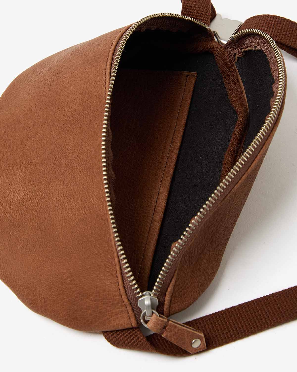 WAIST POUCH DEER LEATHER