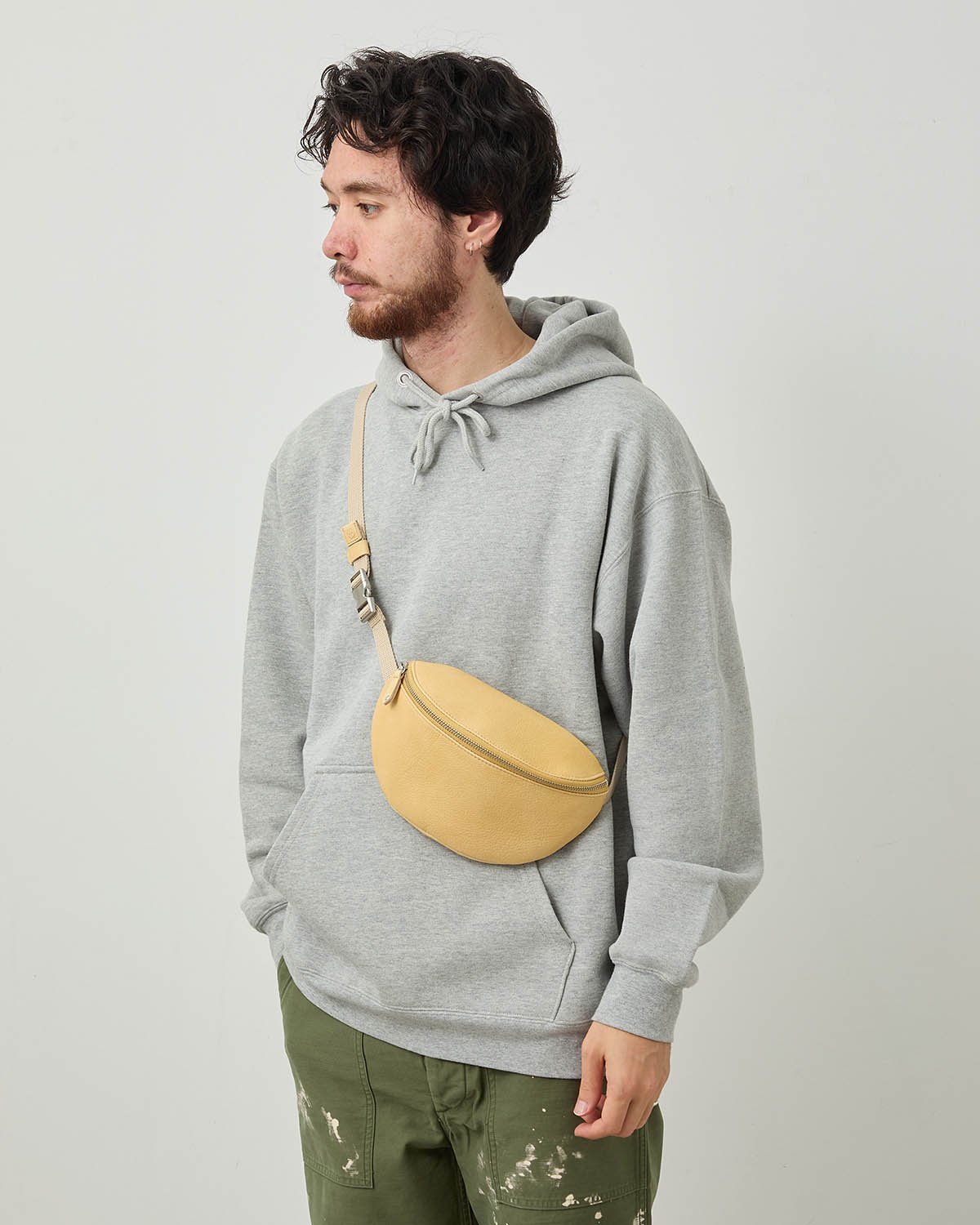 WAIST POUCH DEER LEATHER